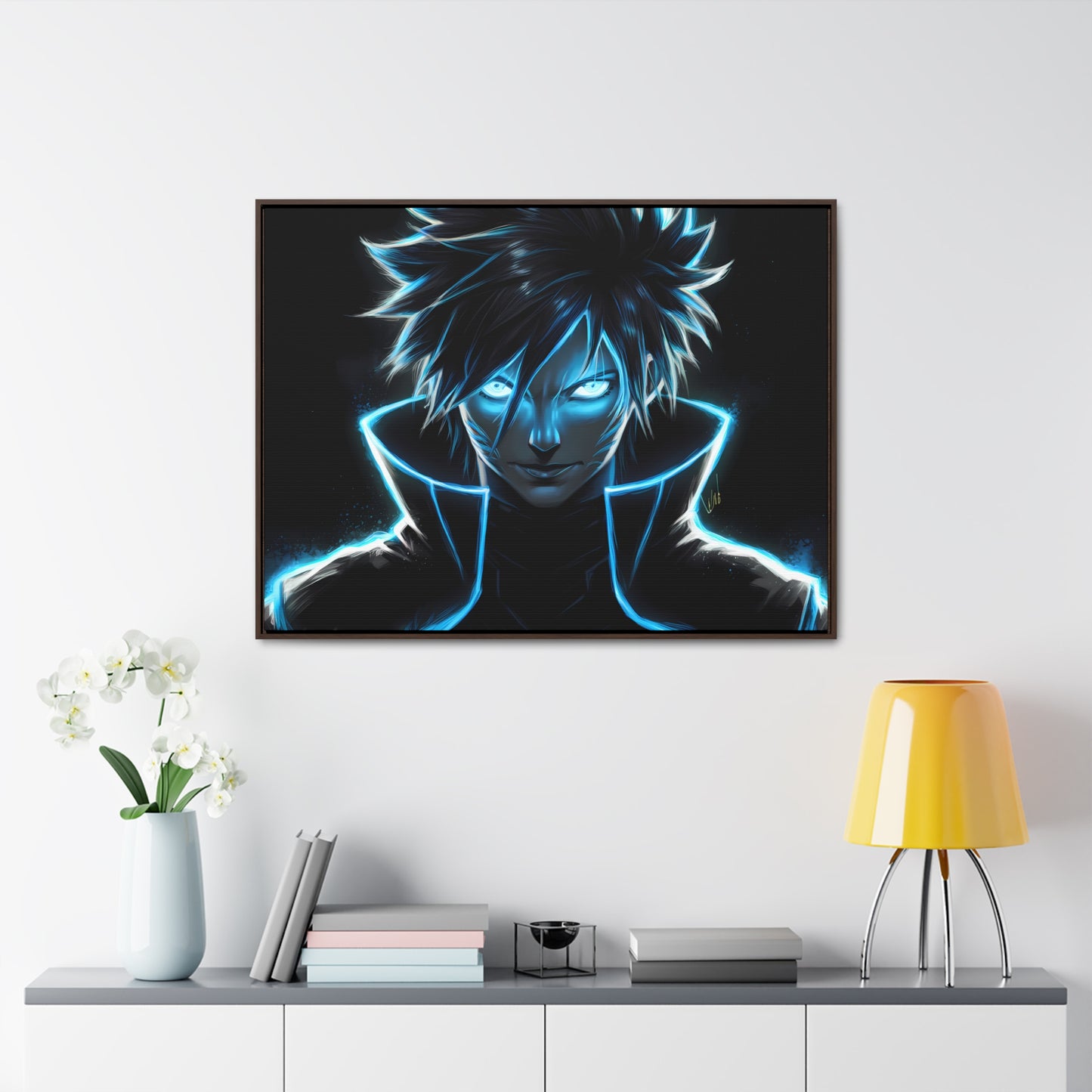 Eclipse of the Electric Soul - Gallery Canvas Wraps, Horizontal Frame