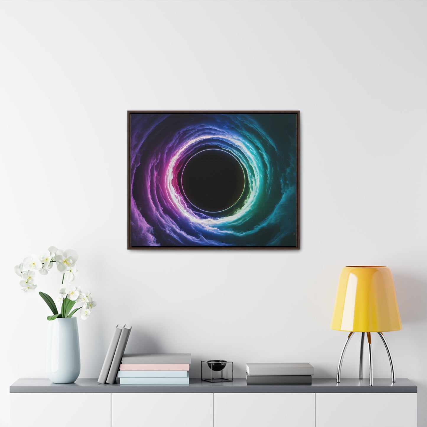 Ethereal Void - Gallery Canvas Wraps, Horizontal Frame