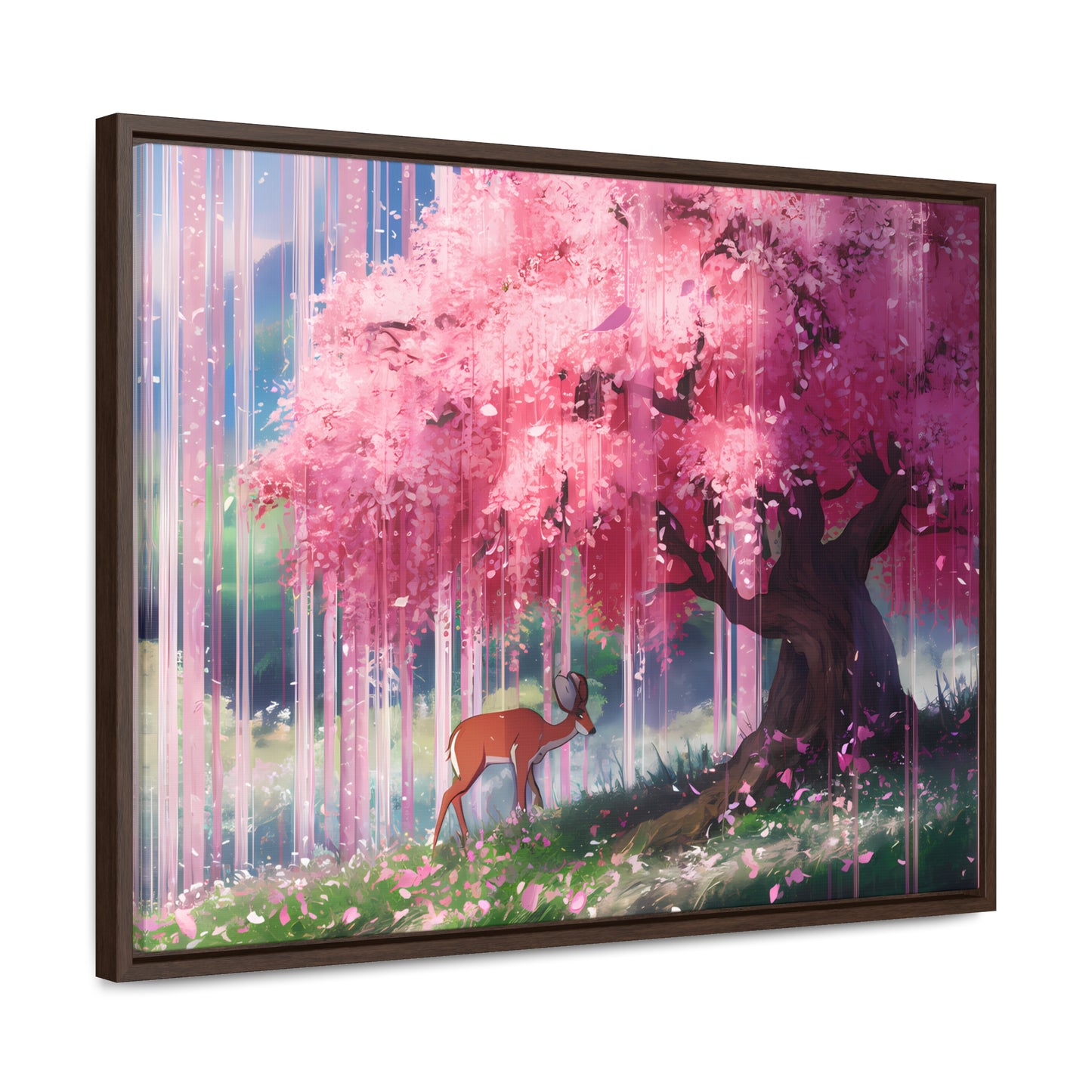 Beneath the Blossoming Canopy - Gallery Canvas Wraps, Horizontal Frame