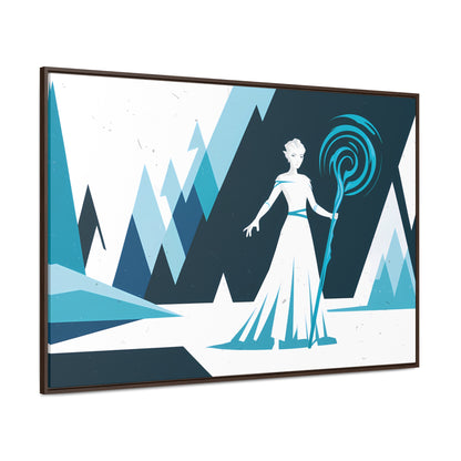 Winter's Embrace - Gallery Canvas Wraps, Horizontal Frame