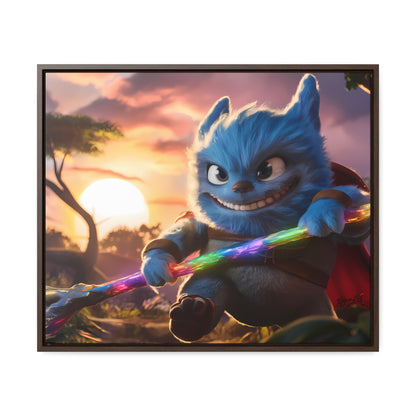 Guardian of the Enchanted Forest - Gallery Canvas Wraps, Horizontal Frame