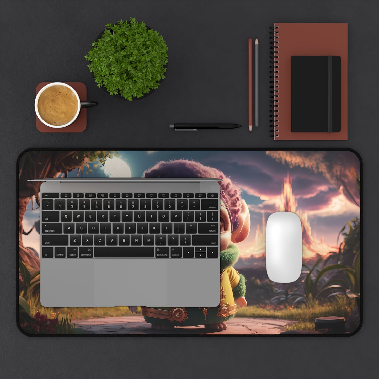 Cute Alien Ambassador - Desk Mat