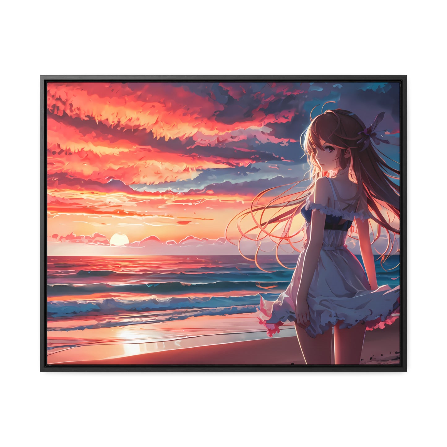 Sunset Reverie - Gallery Canvas Wraps, Horizontal Frame