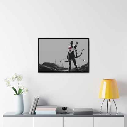 Silent Marksman - Gallery Canvas Wraps, Horizontal Frame