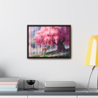 Beneath the Blossoming Canopy - Gallery Canvas Wraps, Horizontal Frame