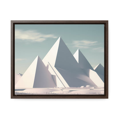 Monolith Peaks - Gallery Canvas Wraps, Horizontal Frame