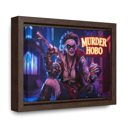 Neon Anarchy - Gallery Canvas Wraps, Horizontal Frame