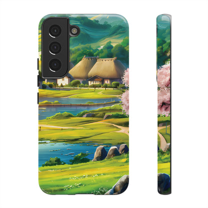 Idyllic Anime Village - Smartphone Tough Cases