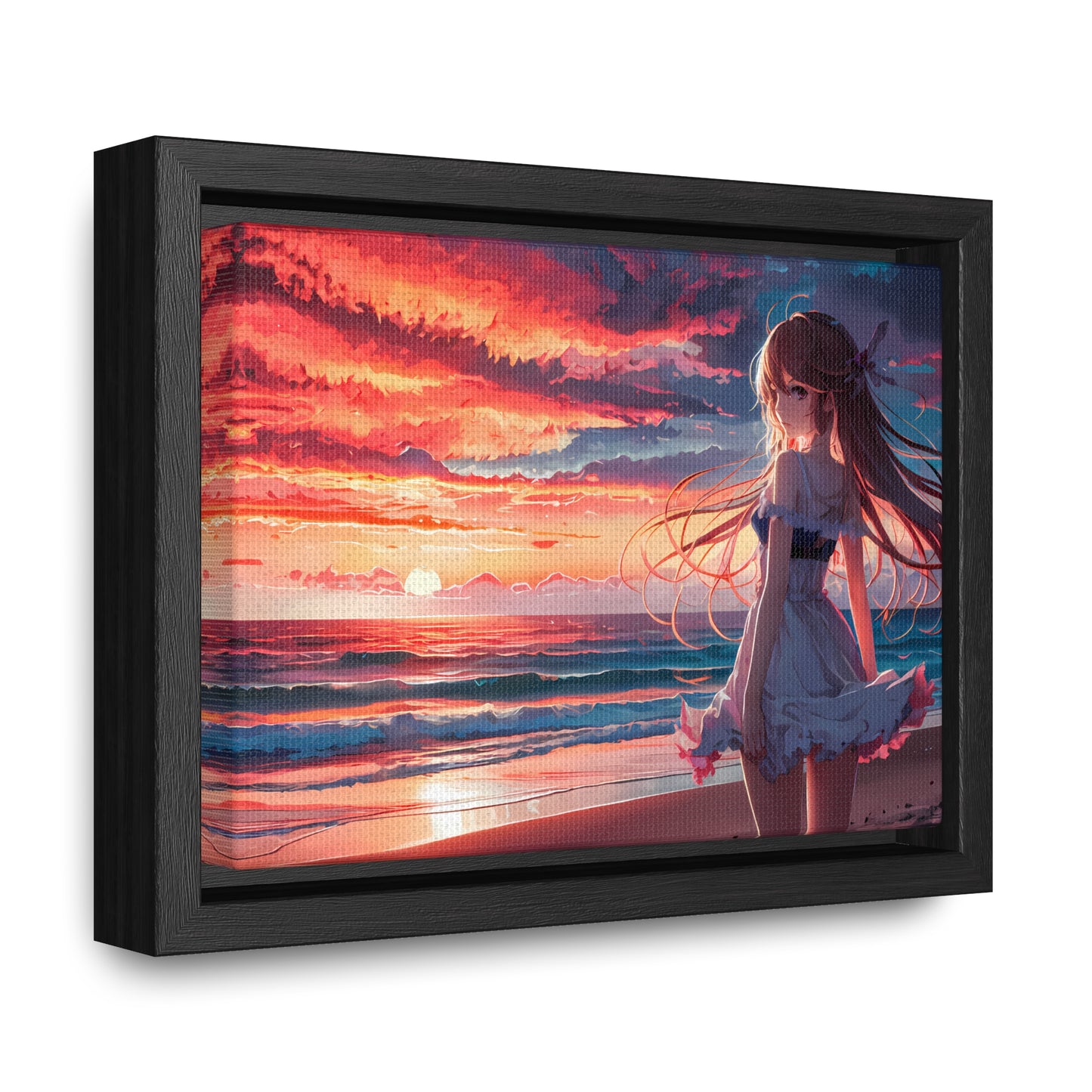 Sunset Reverie - Gallery Canvas Wraps, Horizontal Frame