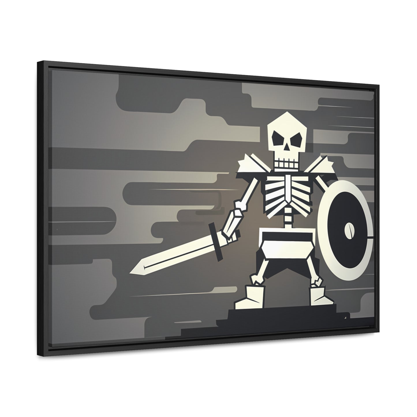 The Undead Sentinel - Gallery Canvas Wraps, Horizontal Frame