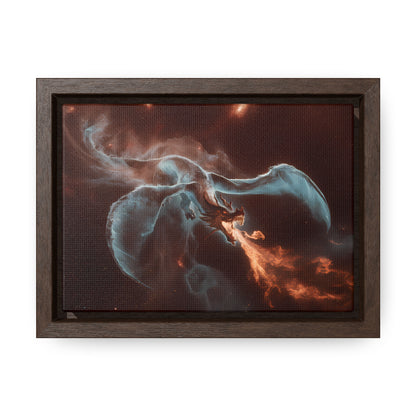 Celestial Inferno Dragon - Gallery Canvas Wraps, Horizontal Frame