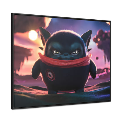 "Guardian of the Floating Isles" - Gallery Canvas Wraps, Horizontal Frame