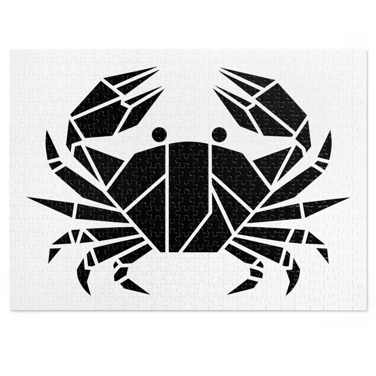 Geometric Crab Design - Jigsaw Puzzle (30, 110, 252, 500,1000-Piece)