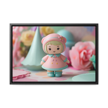 Sweet Pastel Dreamland - Gallery Canvas Wraps, Horizontal Frame