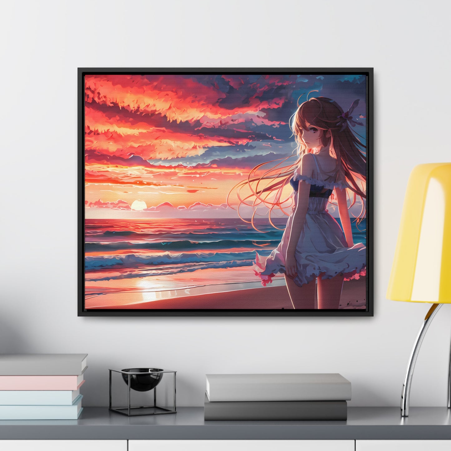 Sunset Reverie - Gallery Canvas Wraps, Horizontal Frame