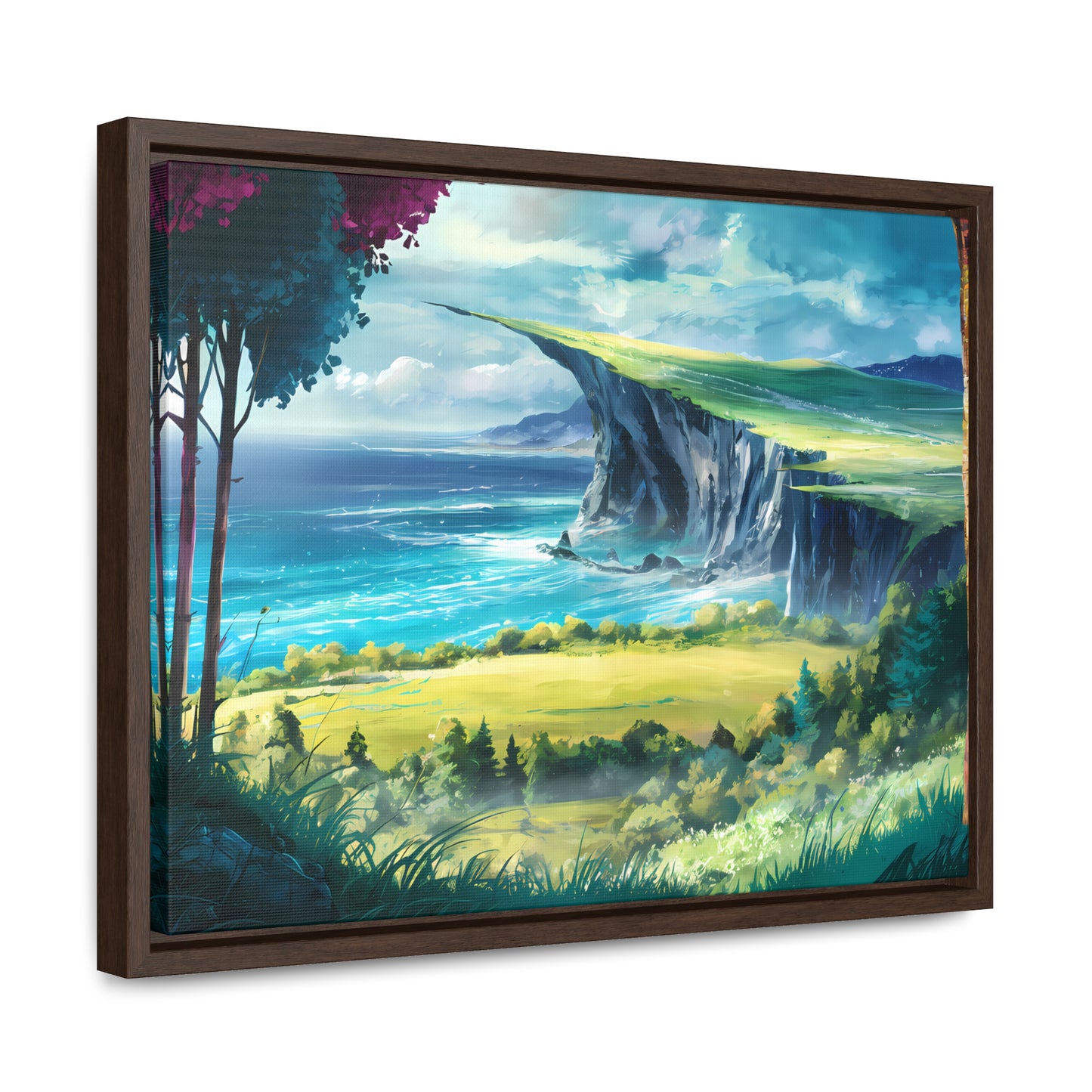 Edge of the Horizon - Gallery Canvas Wraps, Horizontal Frame