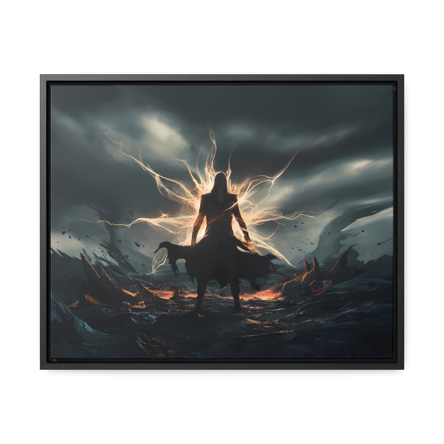 Eclipse of the Dark Conqueror - Gallery Canvas Wraps, Horizontal Frame