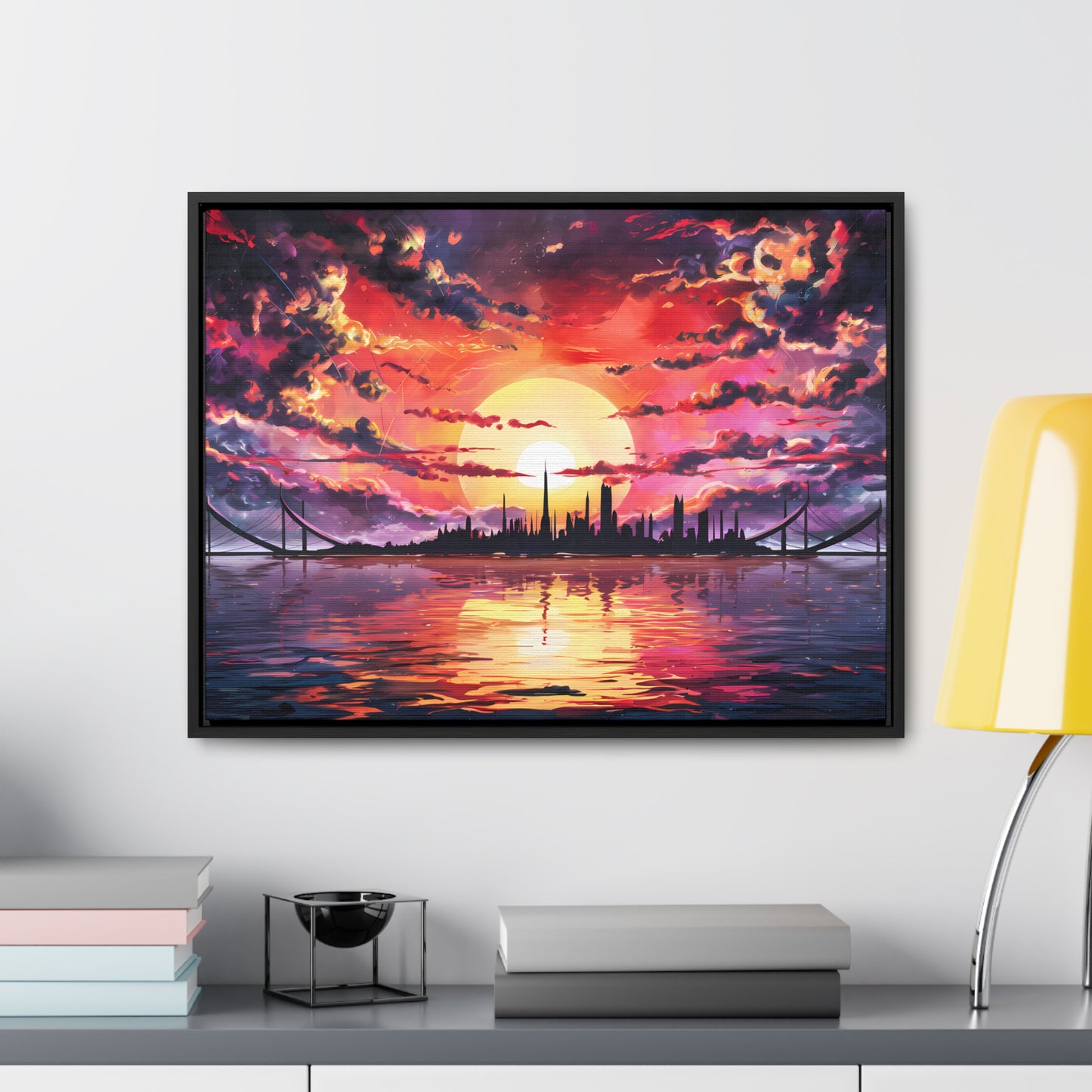 Eternal Radiance - Gallery Canvas Wraps, Horizontal Frame