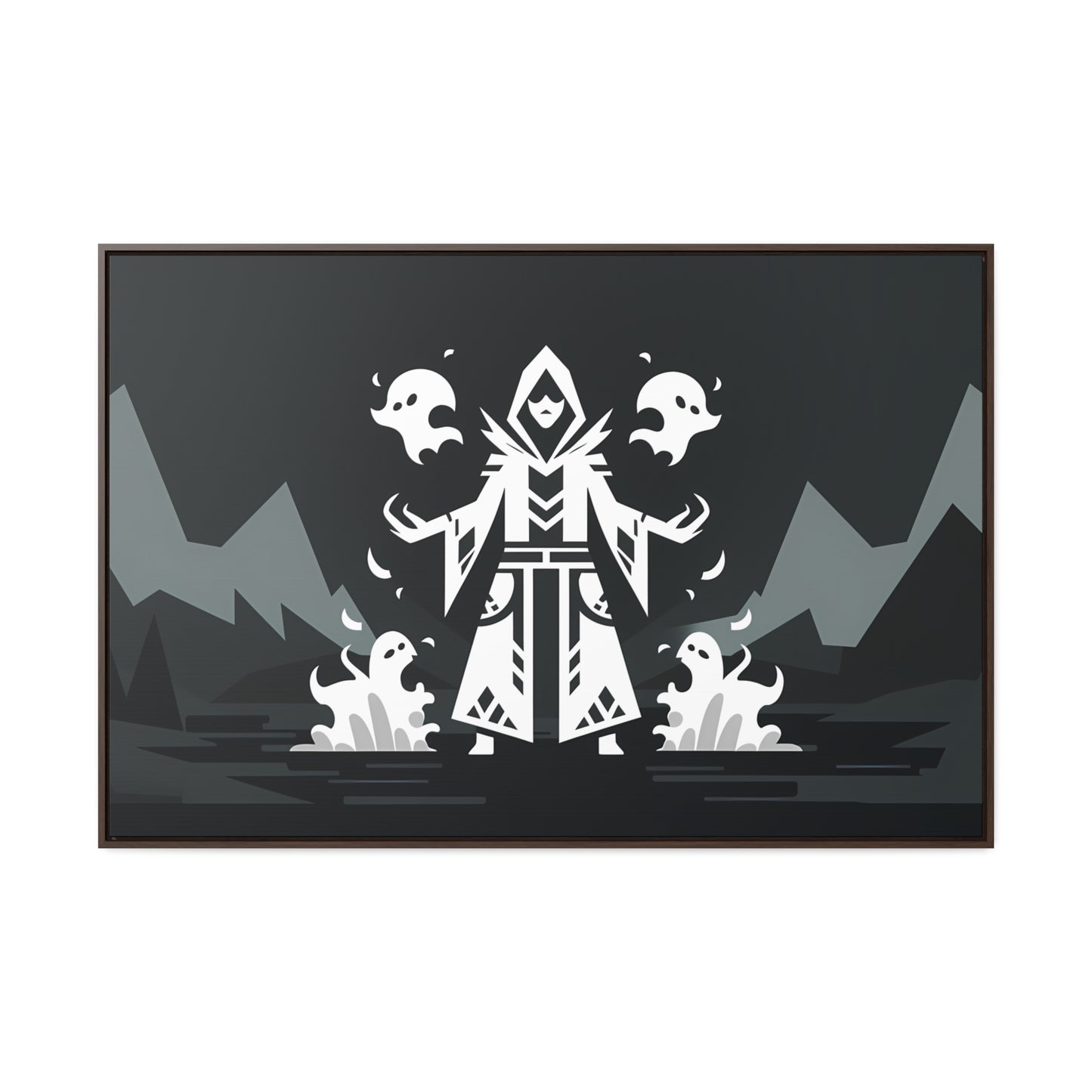 Summoner of the Abyss - Gallery Canvas Wraps, Horizontal Frame