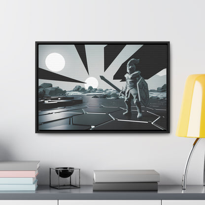 Guardian of the Twin Suns - Gallery Canvas Wraps, Horizontal Frame