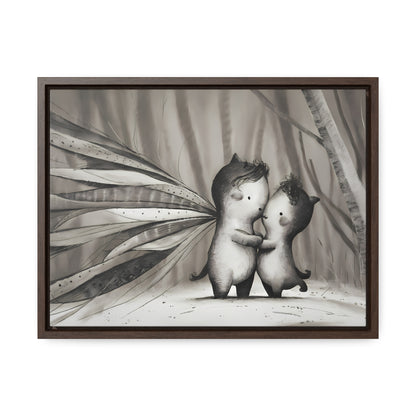 Whispers of the Forest - Gallery Canvas Wraps, Horizontal Frame