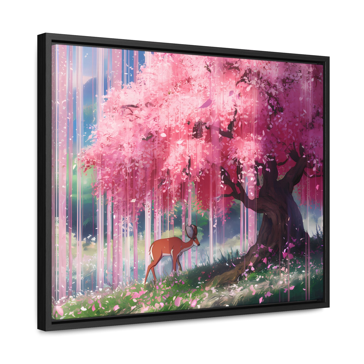 Beneath the Blossoming Canopy - Gallery Canvas Wraps, Horizontal Frame