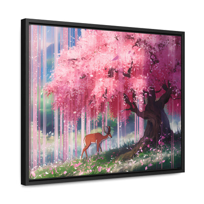 Beneath the Blossoming Canopy - Gallery Canvas Wraps, Horizontal Frame