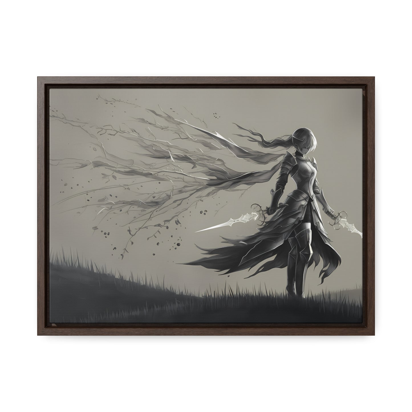 Blade of the Abyss - Gallery Canvas Wraps, Horizontal Frame