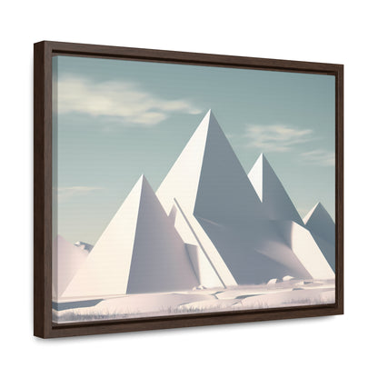 Monolith Peaks - Gallery Canvas Wraps, Horizontal Frame