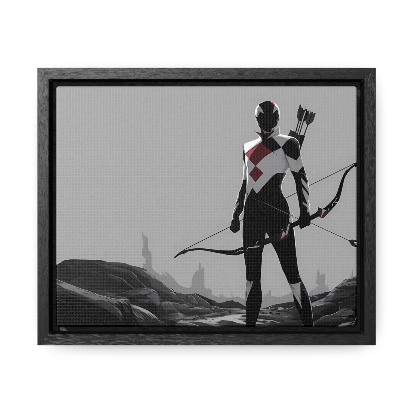 Silent Marksman - Gallery Canvas Wraps, Horizontal Frame