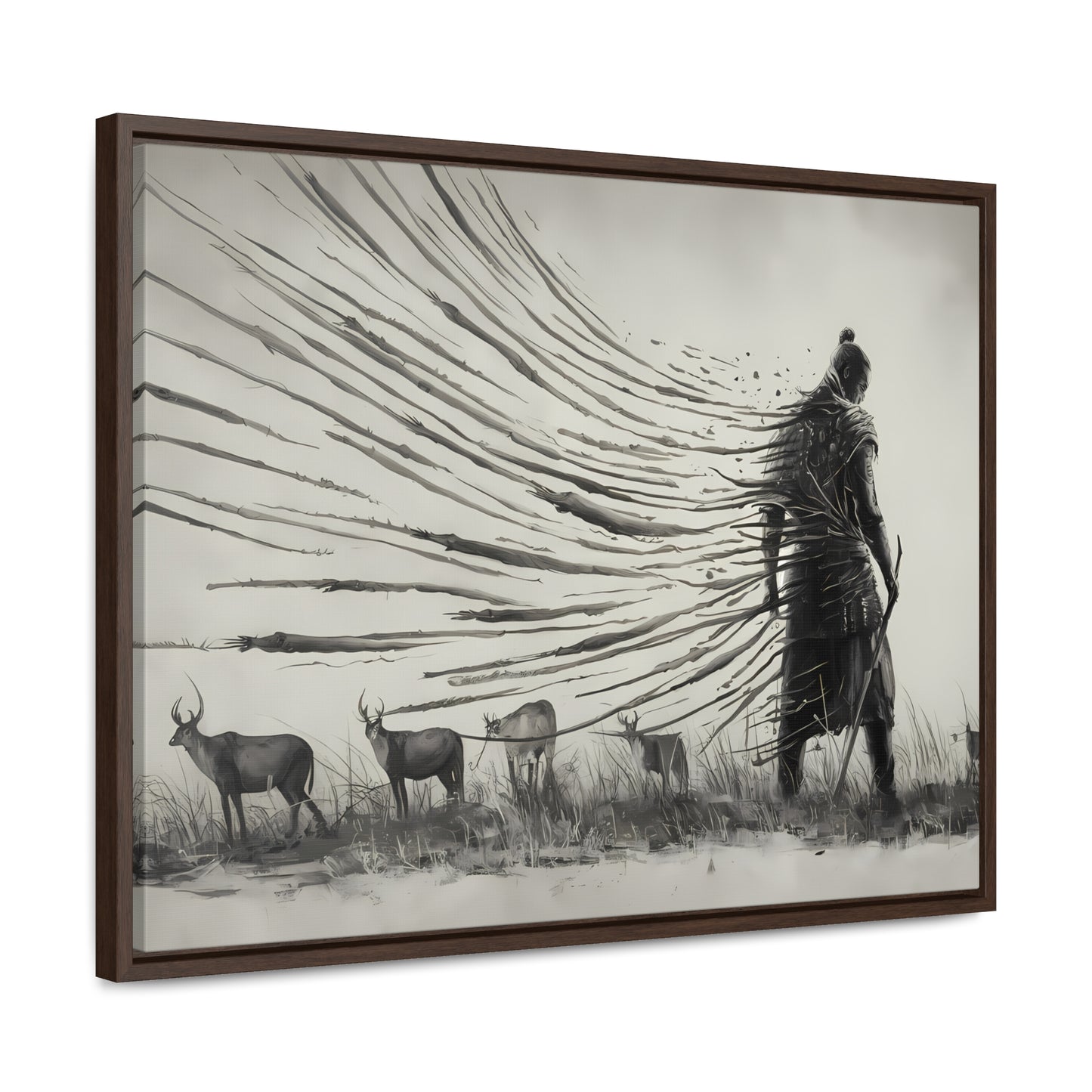 Whispers of the Wind - Gallery Canvas Wraps, Horizontal Frame