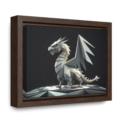 The Silver Sentinel - Gallery Canvas Wraps, Horizontal Frame