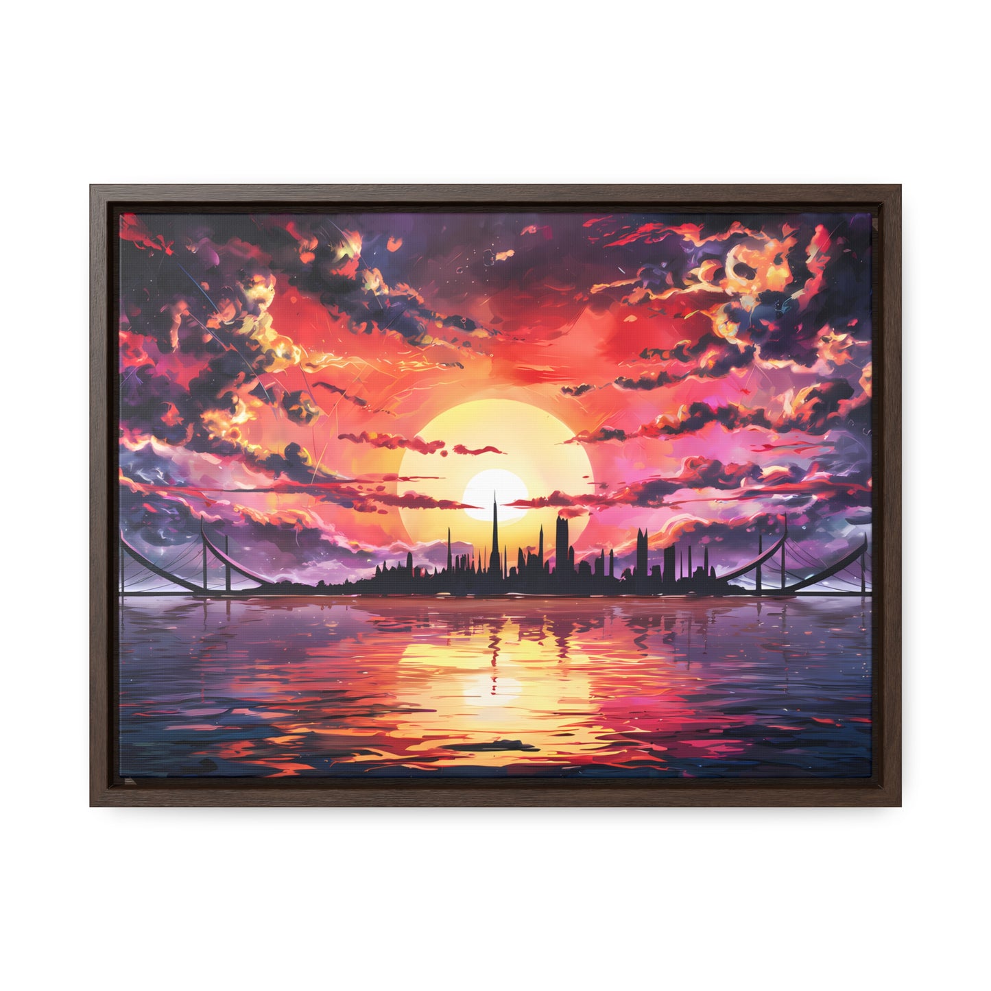 Eternal Radiance - Gallery Canvas Wraps, Horizontal Frame