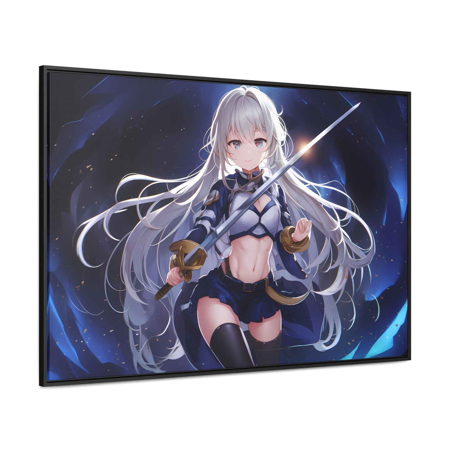 Blade of the Celestial Knight - Gallery Canvas Wraps, Horizontal Frame