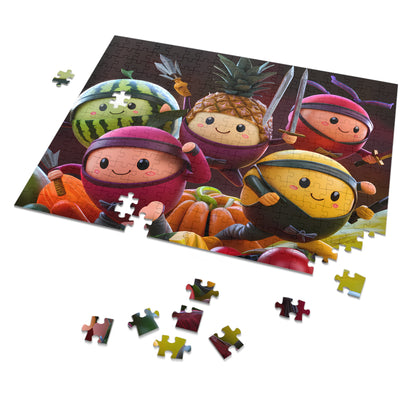 Fruity Ninja Squad - Jigsaw Puzzle (30, 110, 252, 500,1000-Piece)