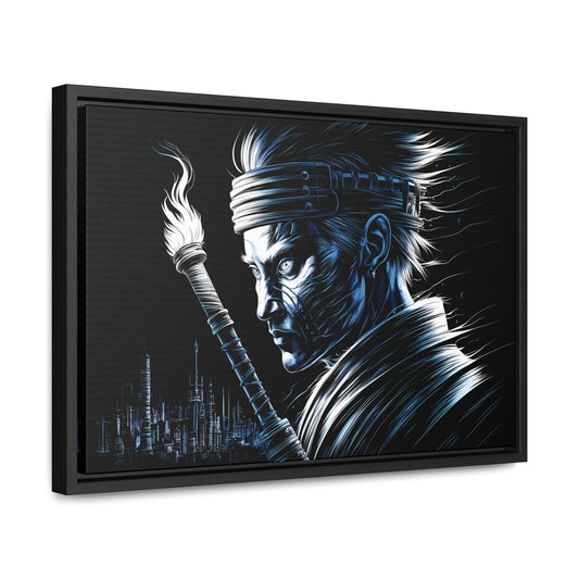 Shadow of the Eternal Flame - Gallery Canvas Wraps, Horizontal Frame