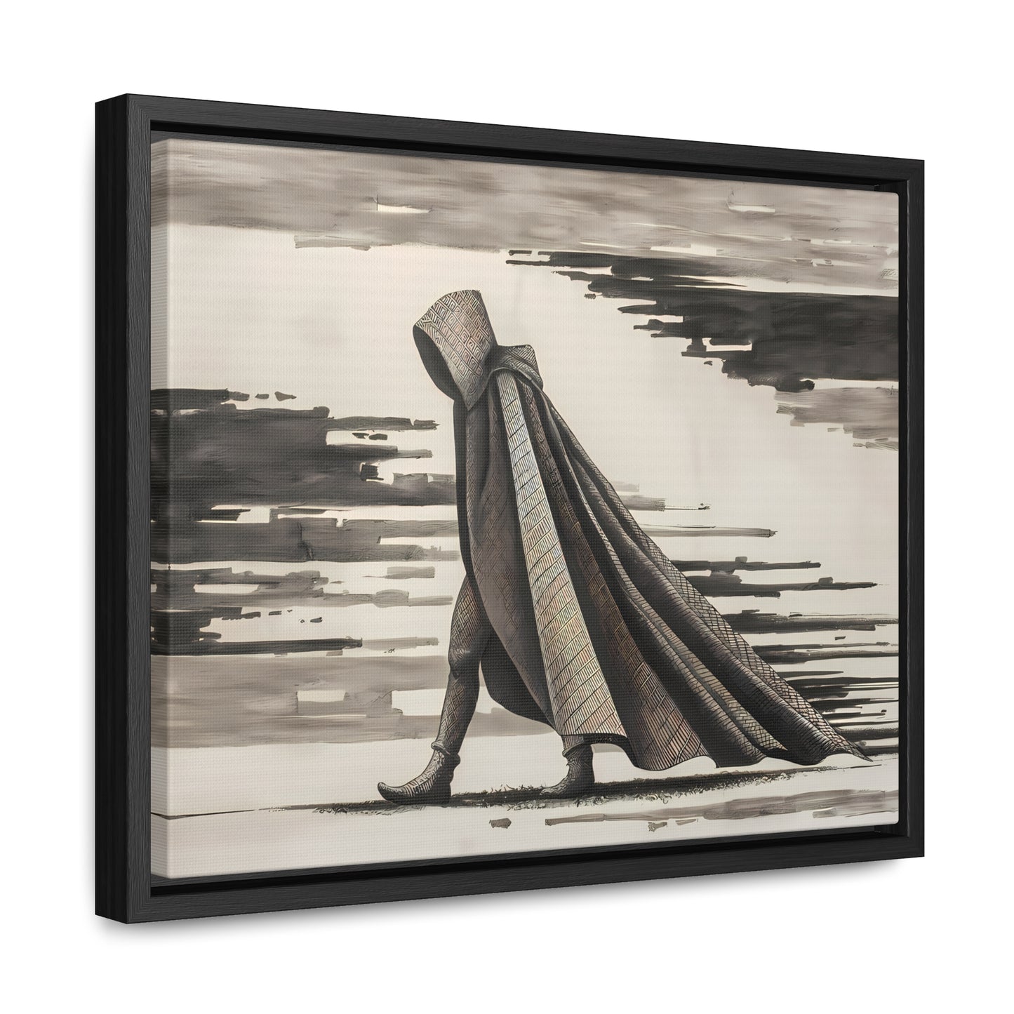 Wanderer of Shadows - Gallery Canvas Wraps, Horizontal Frame