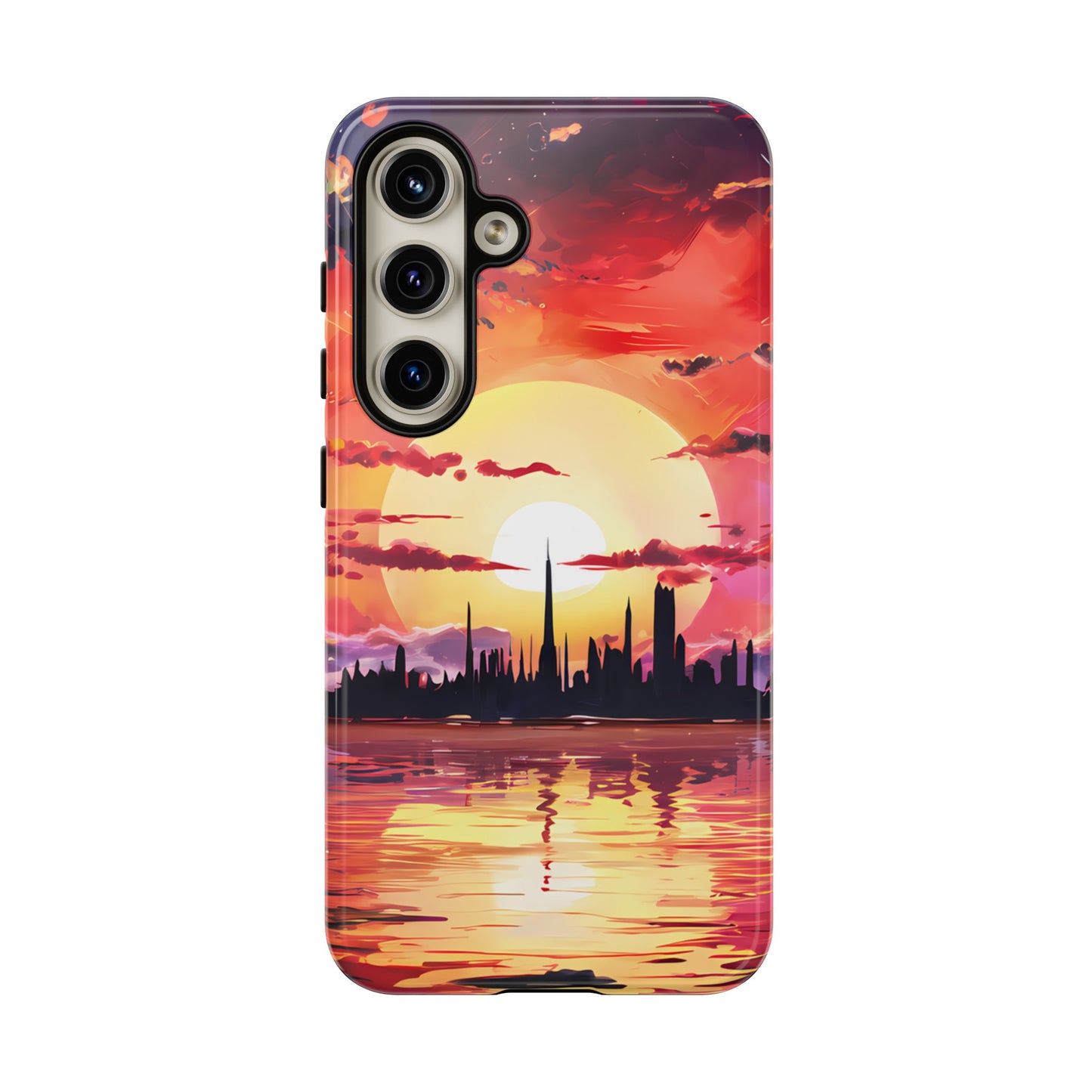 Anime Island City - Smartphone Tough Cases