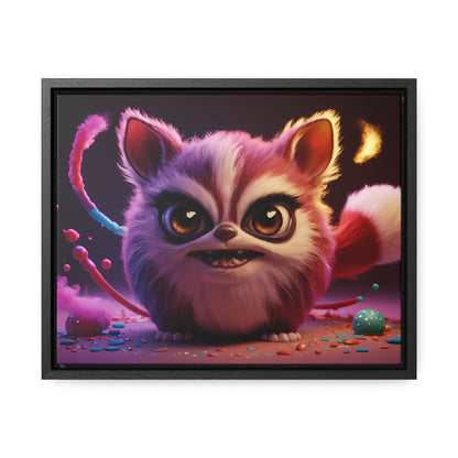 Cosmic Candy Critter - Gallery Canvas Wraps, Horizontal Frame