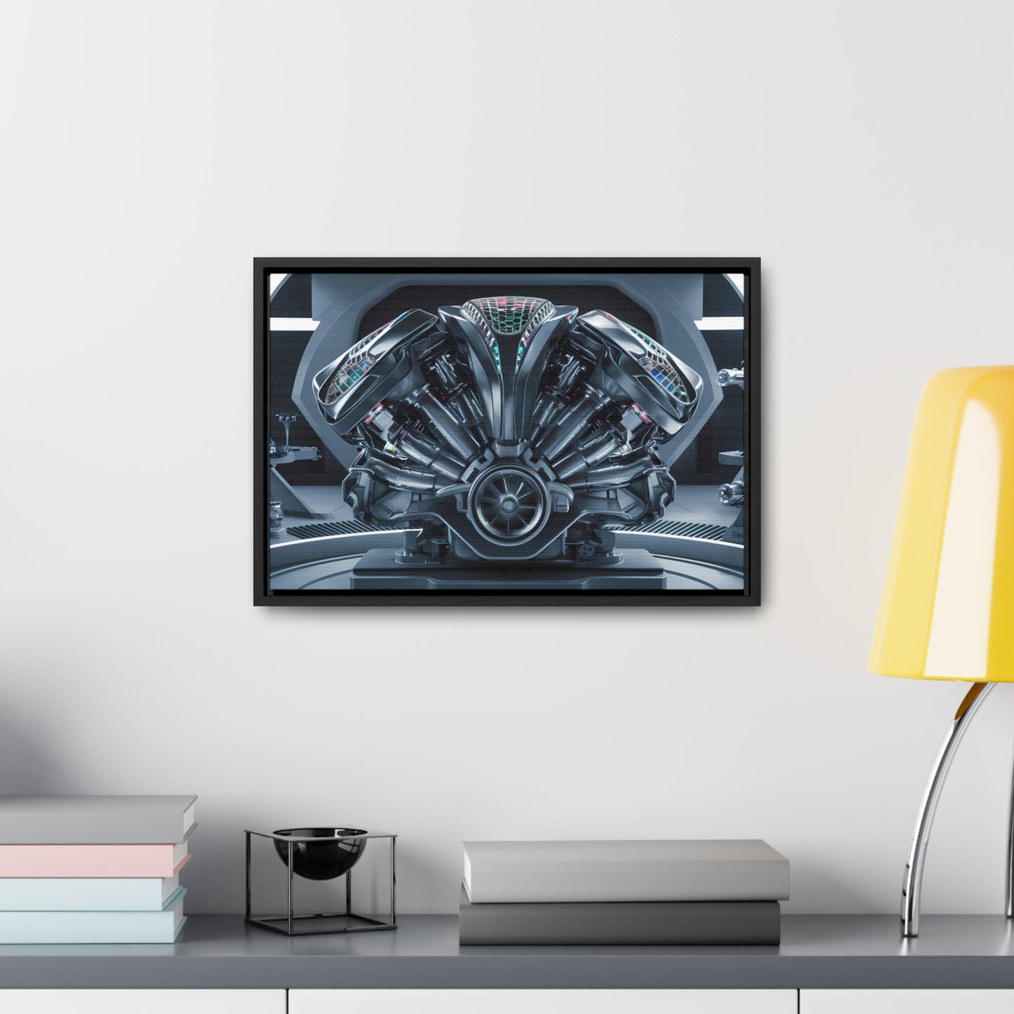 Engine of the Future - Gallery Canvas Wraps, Horizontal Frame