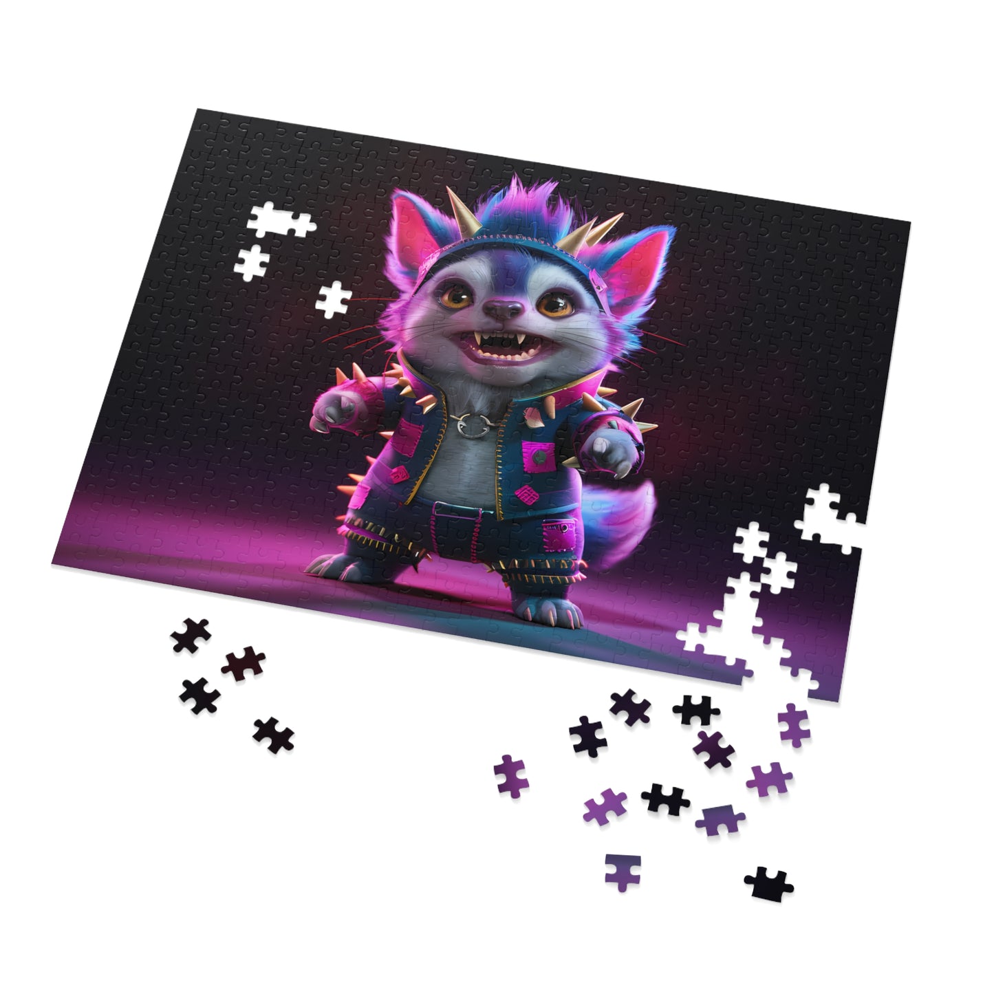 Punk Rock Prowler - Jigsaw Puzzle (30, 110, 252, 500,1000-Piece)