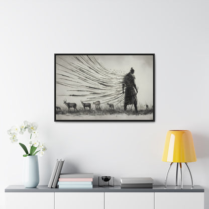 Whispers of the Wind - Gallery Canvas Wraps, Horizontal Frame