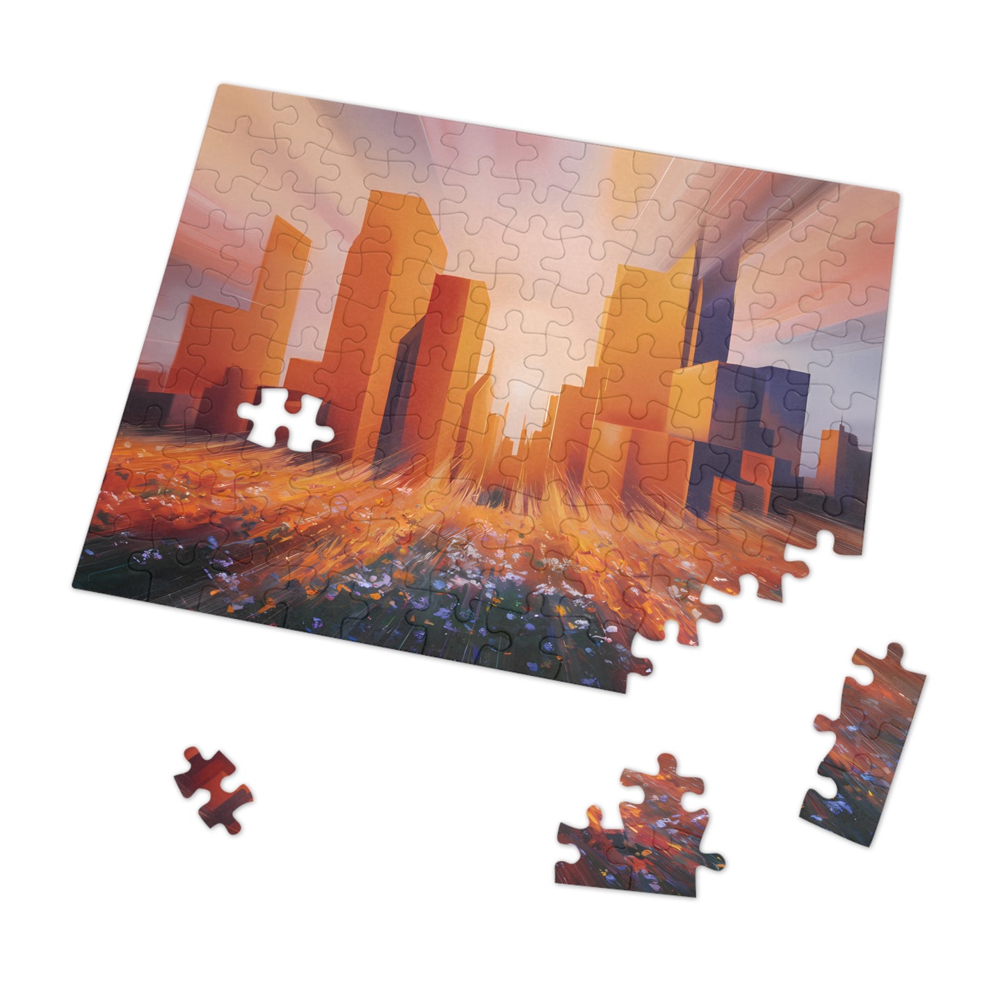 Urban Bloom - Jigsaw Puzzle (30, 110, 252, 500,1000-Piece)