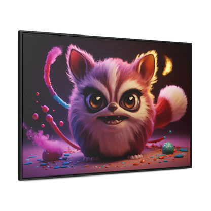 Cosmic Candy Critter - Gallery Canvas Wraps, Horizontal Frame