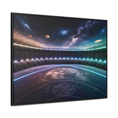 Stellar Observatory Nexus - Gallery Canvas Wraps, Horizontal Frame