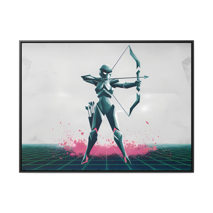 Digital Sentinel - Gallery Canvas Wraps, Horizontal Frame