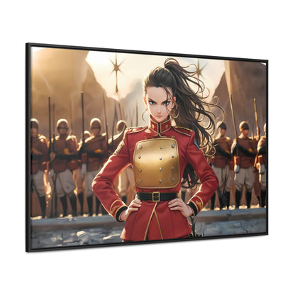 Commander of the Crimson Legion - Gallery Canvas Wraps, Horizontal Frame