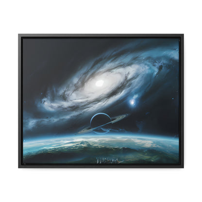 Celestial Spiral - Gallery Canvas Wraps, Horizontal Frame