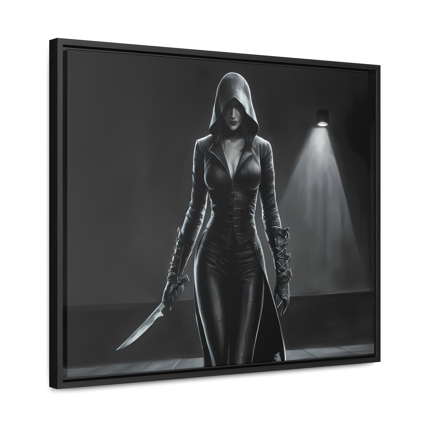 The Shadow's Blade - Gallery Canvas Wraps, Horizontal Frame