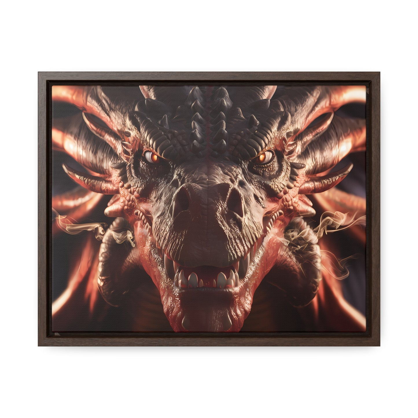 Wrath of the Inferno Dragon - Gallery Canvas Wraps, Horizontal Frame